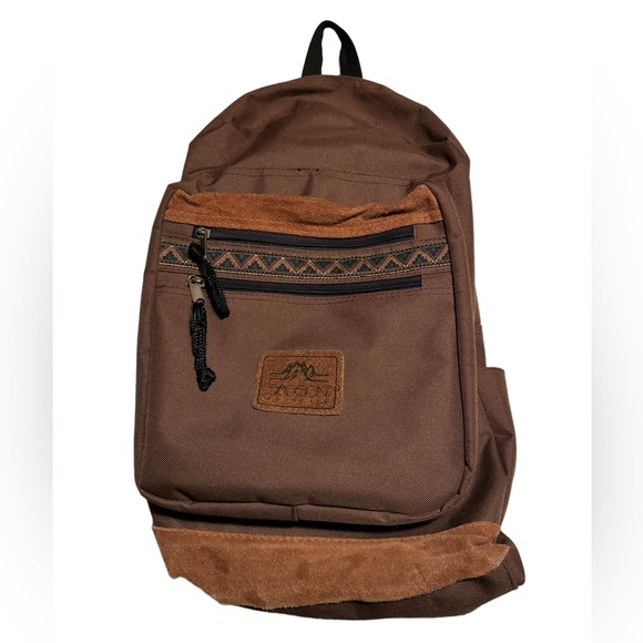 Sasson Jeans Handbags - Vintage SASSON 90s Brown Southwestern Lightweight School Backpack RARE MINTY